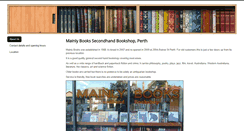 Desktop Screenshot of mainlybooks.com.au